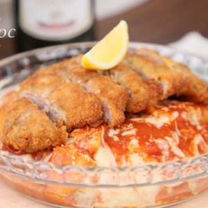 焗西班牙豬扒飯