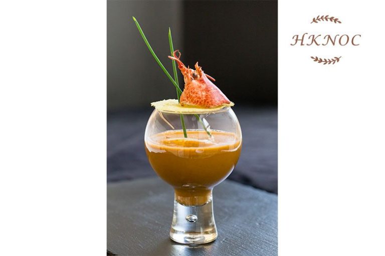 龍蝦濃湯配干邑鮮奶油