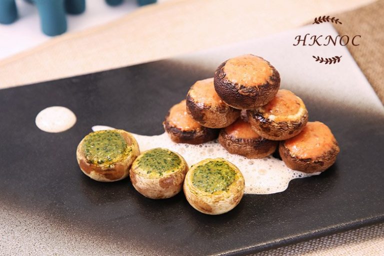 香辣鮮蝦蓉釀蘑菇