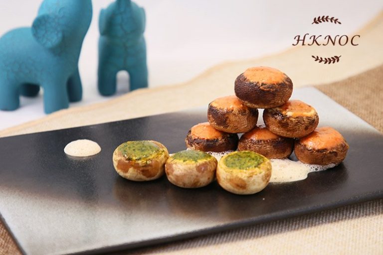 香辣鮮蝦蓉釀蘑菇