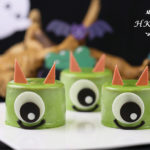 黑芝麻綠茶卡通蛋糕