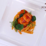 意大利通心長意粉配香煎龍蝦