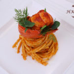 意大利通心長意粉配香煎龍蝦