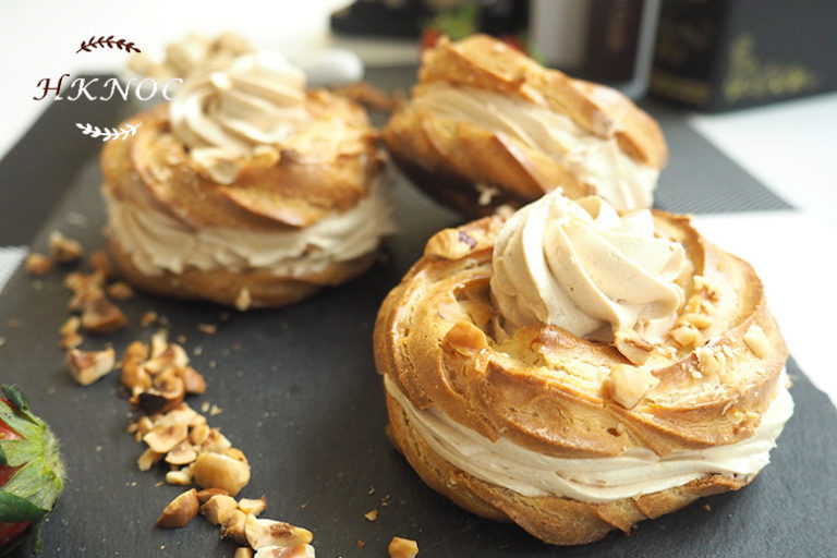 巴黎泡芙圈配果仁奶油