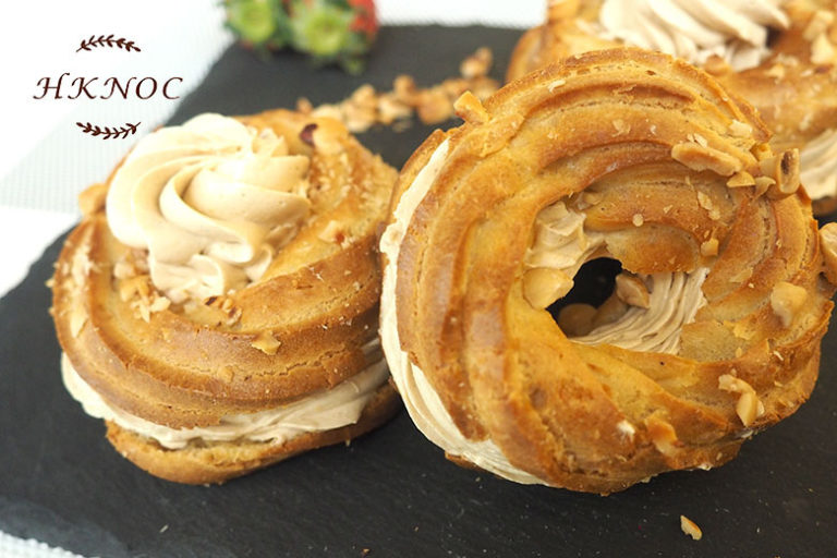 巴黎泡芙圈配果仁奶油