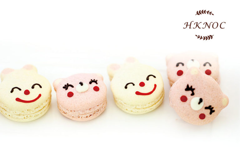 草莓卡通馬卡龍