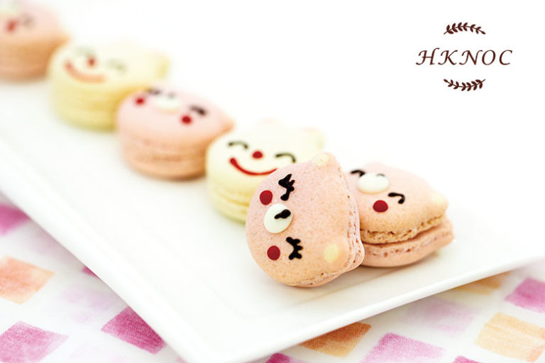 草莓卡通馬卡龍