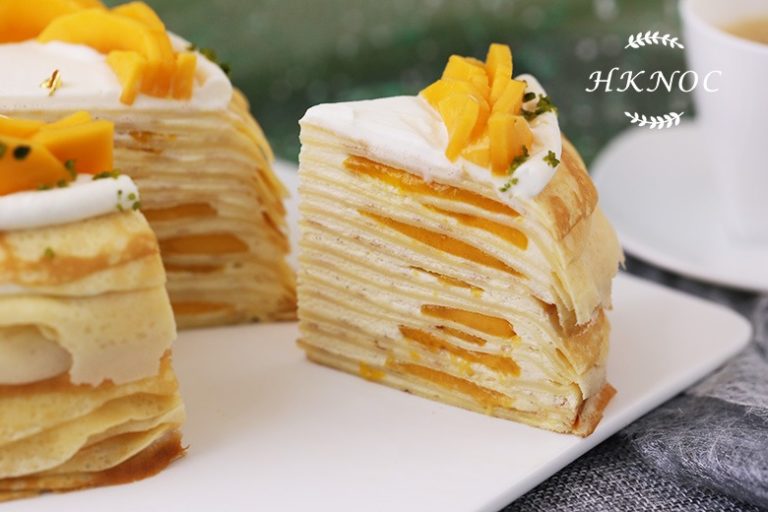 法式芒果千層蛋糕3