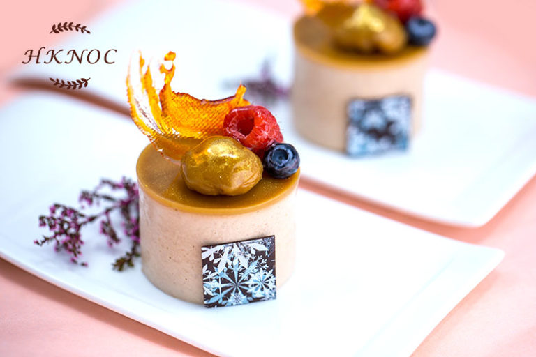 焦糖栗子杏仁蛋糕