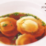 牛尾清湯配牛肝菌雲吞