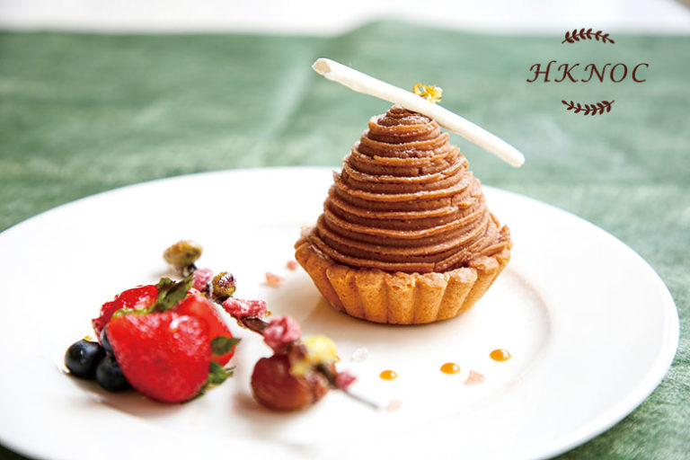 蒙布朗撻伴開心果櫻花