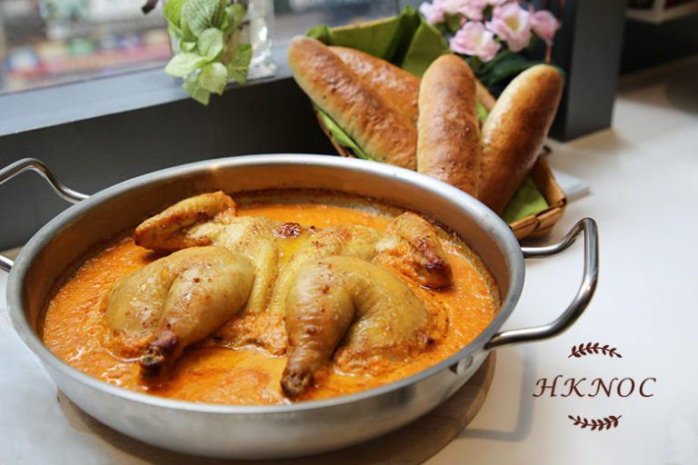 香辣蕃茄醬烤燜雞配香草棒棒包