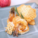 奶油海鮮焗法式酥盒