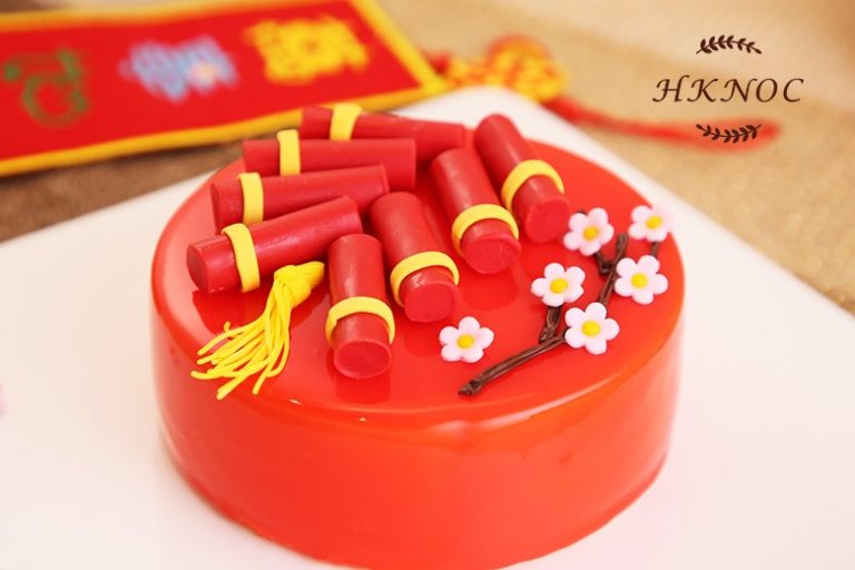 春節幸運炮仗蛋糕