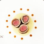 香煎澳洲羊柳卷配蕃茄羅勒1