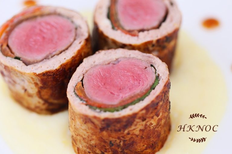 香煎澳洲羊柳卷配蕃茄羅勒3