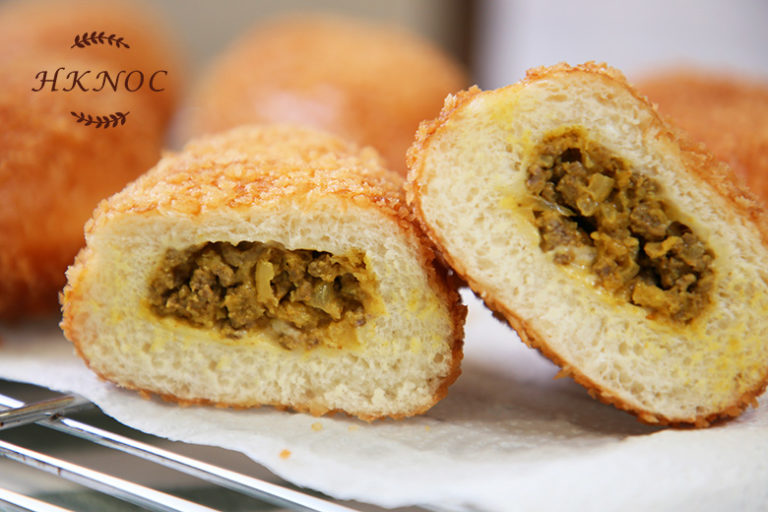 咖哩牛肉炸麵包