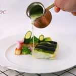 焗雙色香草酥配石斑魚柳