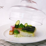 焗雙色香草酥配石斑魚柳