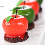 青蘋果慕斯配巧克力果仁脆片2