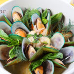 蝴蝶粉配白酒煮青口