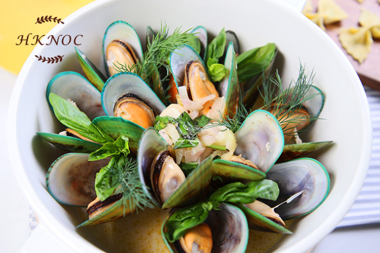 蝴蝶粉配白酒煮青口