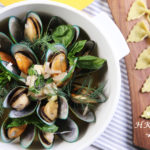 蝴蝶粉配白酒煮青口