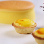 日式輕芝士蛋糕配半熟流心芝士撻