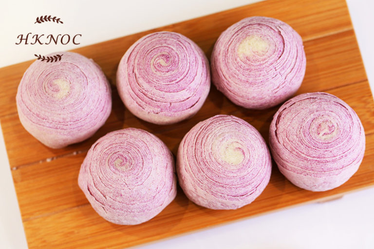 螺旋紫薯芋頭千層酥