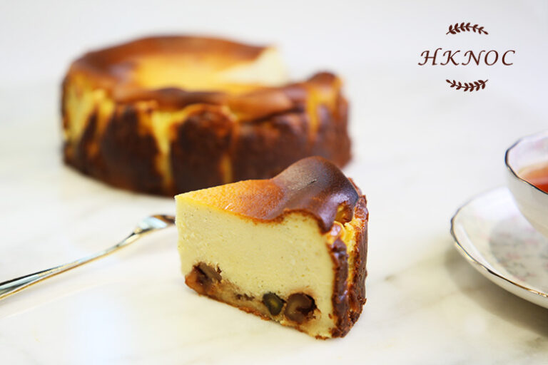 焦糖果仁巴斯克芝士蛋糕