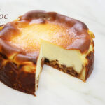 焦糖果仁巴斯克芝士蛋糕