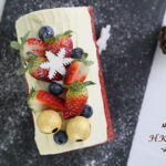 紅絲絨朱古力紅桑子蛋糕卷