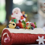 紅絲絨朱古力紅桑子蛋糕卷