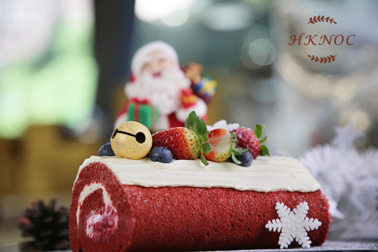 紅絲絨朱古力紅桑子蛋糕卷