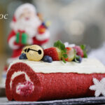 紅絲絨朱古力紅桑子蛋糕卷