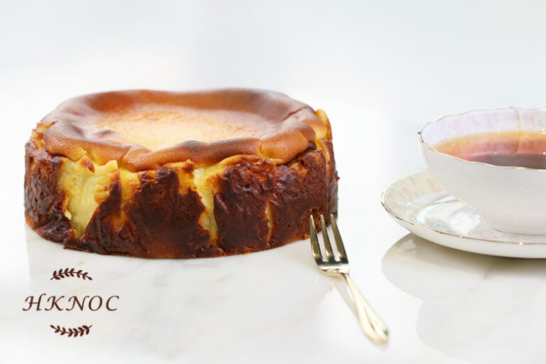 焦糖果仁巴斯克芝士蛋糕
