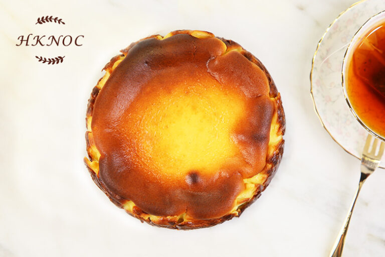 焦糖果仁巴斯克芝士蛋糕