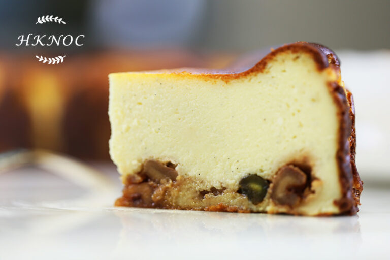 焦糖果仁巴斯克芝士蛋糕