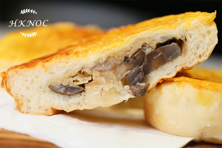 雙重芝士蘑菇燒餅