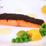 慢煮三文魚配上黑松露