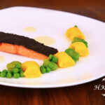 慢煮三文魚配上黑松露