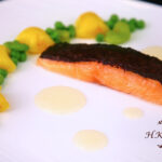 慢煮三文魚配上黑松露