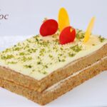 傳統果仁甘筍蛋糕配橙香忌廉芝士醬