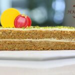 傳統果仁甘筍蛋糕配橙香忌廉芝士醬