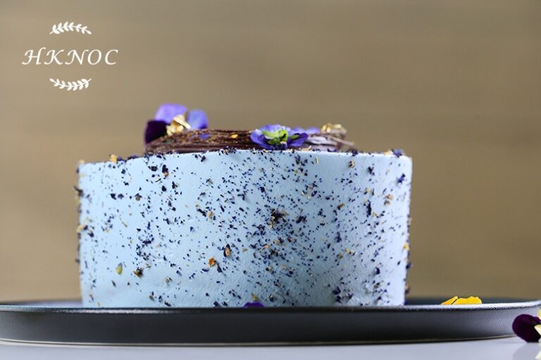 蝶豆花無麩質伯爵茶雪芳蛋糕