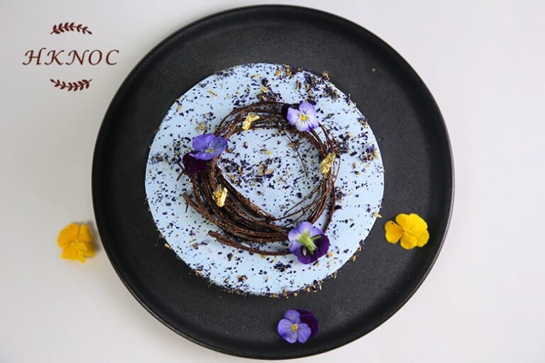 蝶豆花無麩質伯爵茶雪芳蛋糕