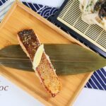 芝麻照燒汁慢煮三文魚柳配手製麵