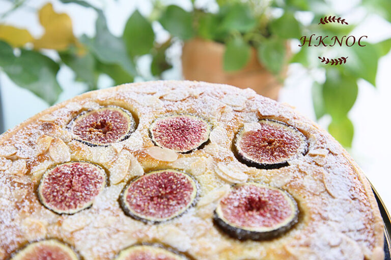 焗法式無花果杏仁撻