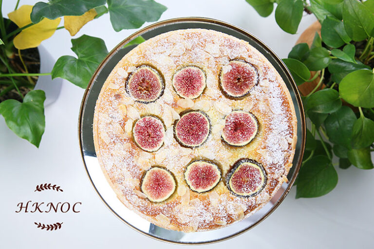 焗法式無花果杏仁撻