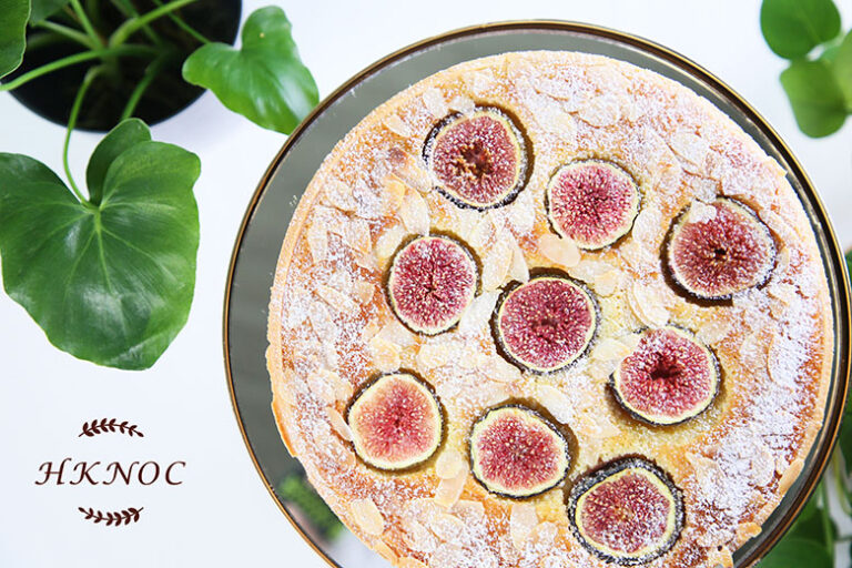 焗法式無花果杏仁撻